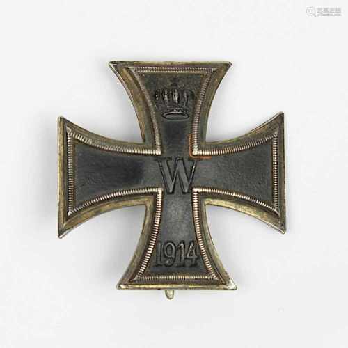 Eisernes Kreuz, 1 Klasse, Deutsches Reich 1914-1918, wohl aus dem Besitz des Eduard von Madroux,