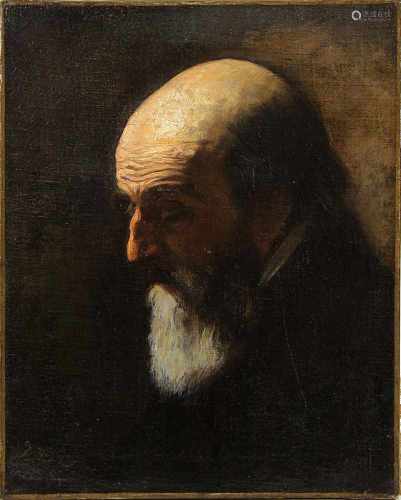 De Ribera, Jusepe, 1591 Valencia - 1652 Neapel (Umkreis), Portrait des hl. Hieronymus,