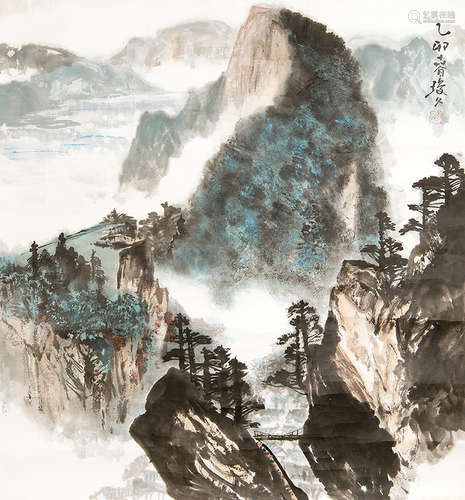 李琼久   山水