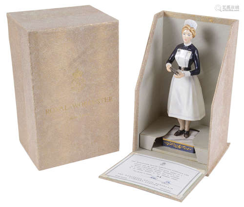 A Royal Worcester figure 'Sister University College Hospital'