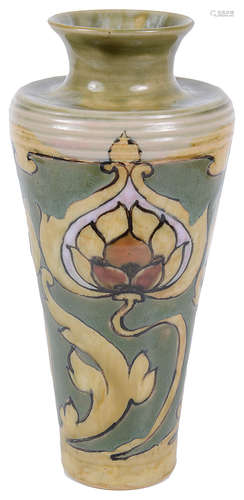 A Doulton vase by Francis C. Pope