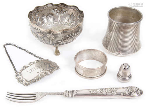 An Indian silver bowl c.1900