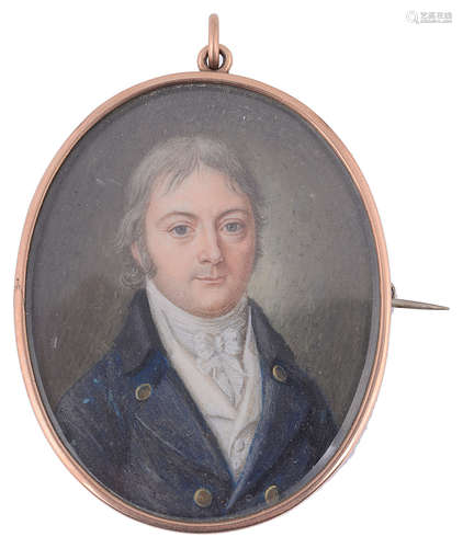 Early 19th century Brit. School portrait miniature