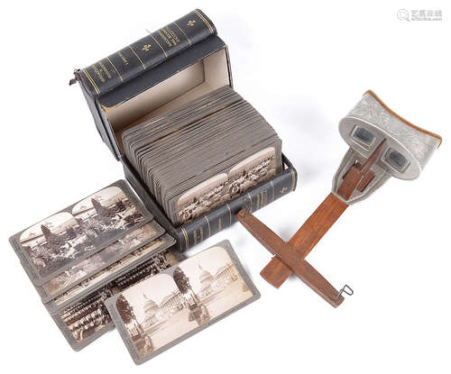 An American Underwood & Underwood New York stereoscope viewer