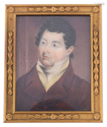 Early 19th century Brit. School portrait miniature