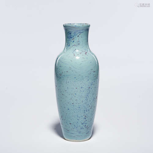 A Chinese Flambé Porcelain Vase