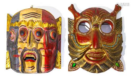 Pair of masks - Indonesia.