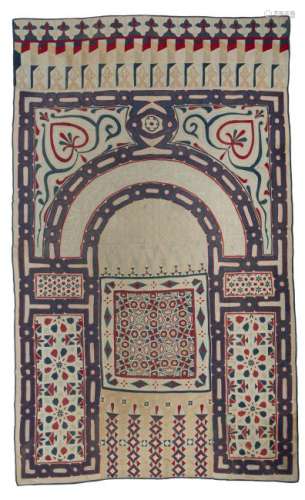 An Egyptian Revival wall hanging