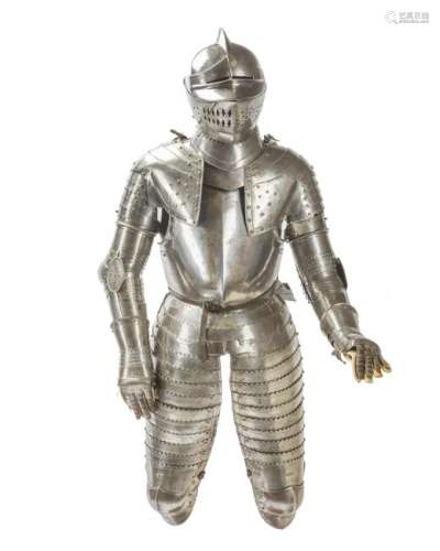 A German cuirassier suit of armor