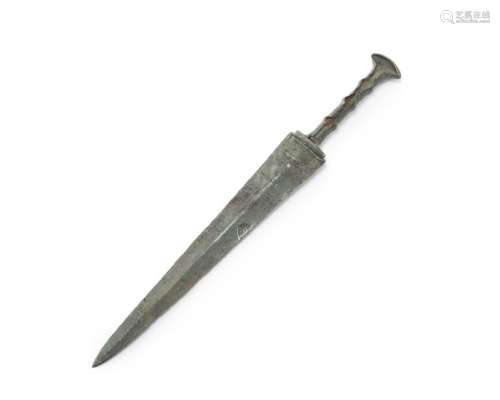 A bronze Luristan dagger