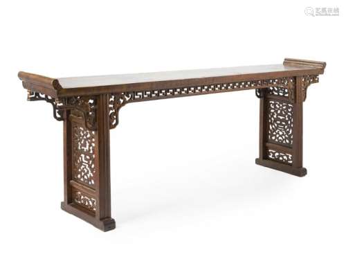 A Chinese altar table