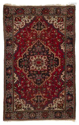 A Sarouk rug