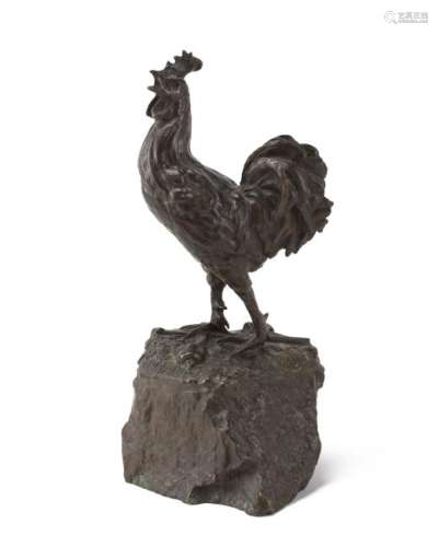 A WWI commemorative bronze sculpture