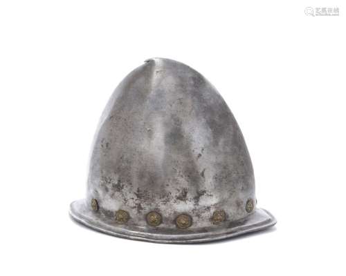 An Italian cabasset helmet