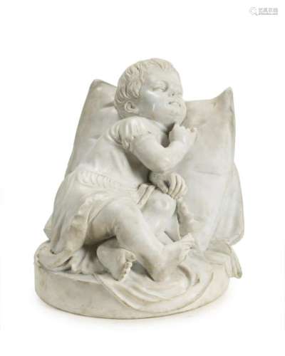 An Italian carved marble sculpture