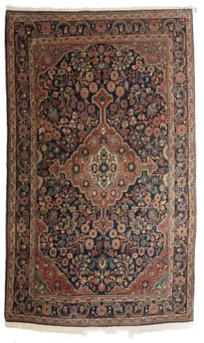 A Sarouk rug
