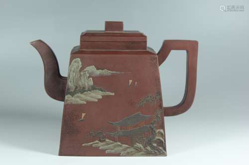 A Chinese Yixing Clay Tea Pot