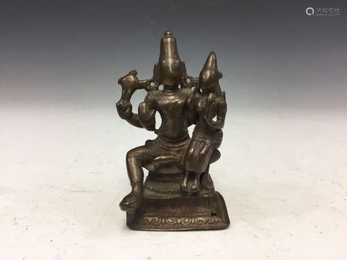 Indian bronze figure.