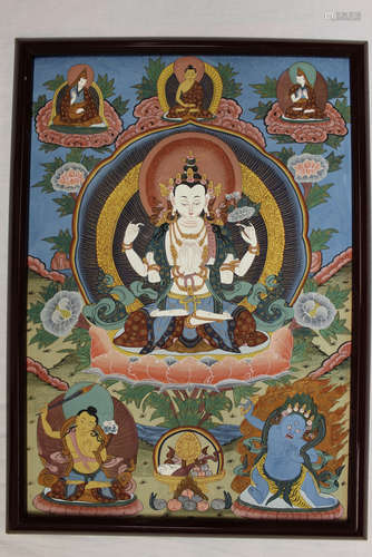 Tibetan thangka