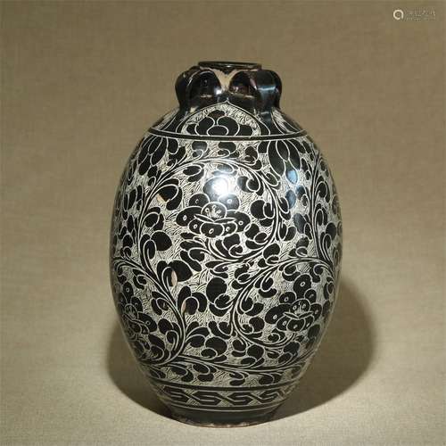 A Chinese Cizhou Porcelain Jar