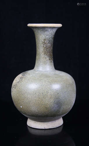 A Chinese Brown Glazed Porcelain Vase