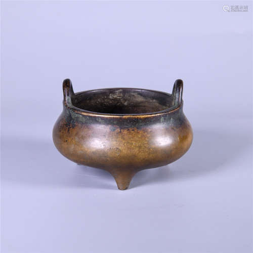 A Chinese Bronze Incense Burner