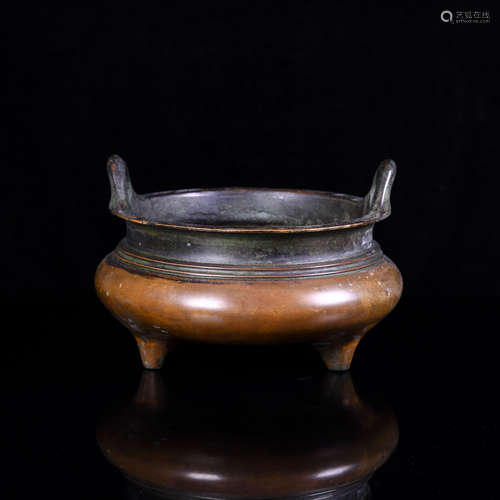 A Chinese Bronze Incense Burner