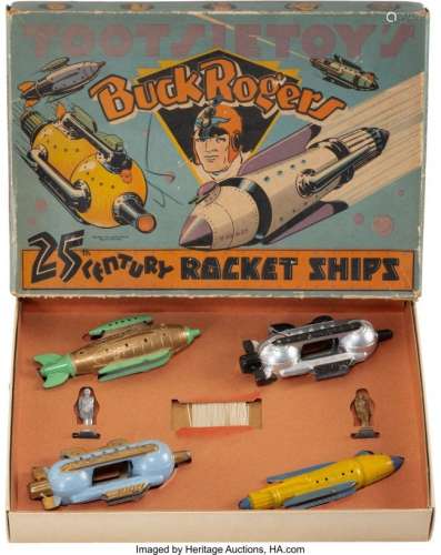 A Tootsietoy Buck Rogers 25th Century Rocket Shi