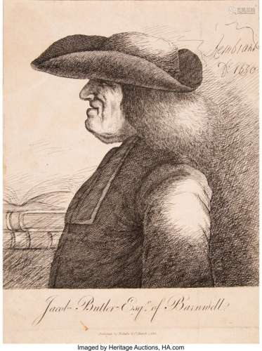 After Rembrandt van Rijn (Dutch, 1606-1669) Jaco