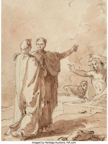Giuseppe Manno (Italian, 1786-1868) Dante and Vi