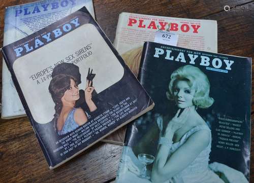 1960s Playboy magazines