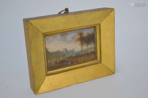 A 19th century French miniature