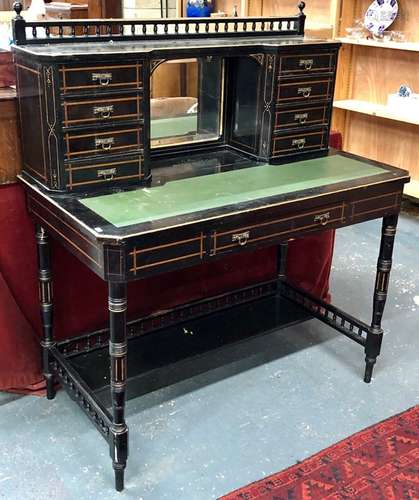 A Victorian Aesthetic period writing desk