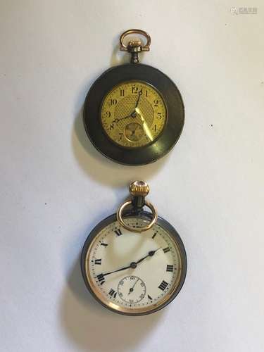 Two pocket watches