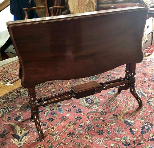 Victorian mahogany Sutherland table