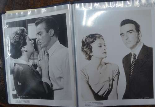 Two albums of autographs, photographs of 50s/60s personalities