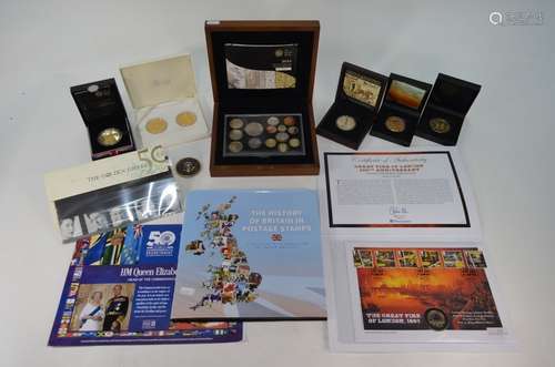 A cased Royal Mint 2011 UK Executive Proof coin set