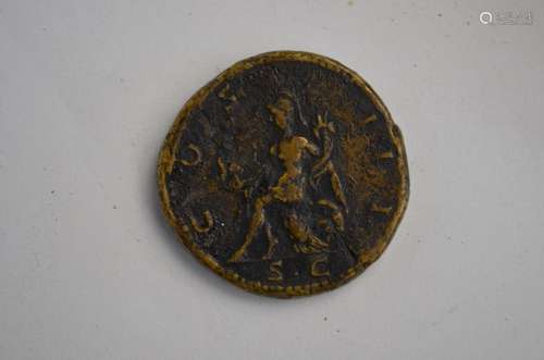 A Roman Sestertius