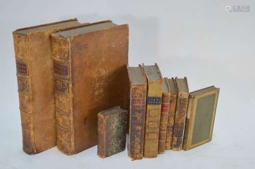 Leather bound volumes