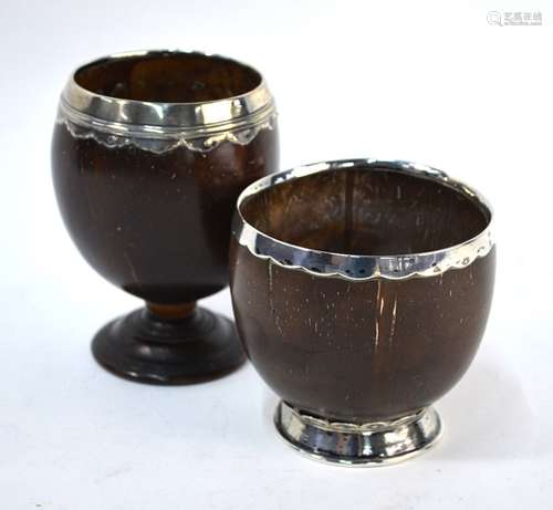 Antique coconut cups