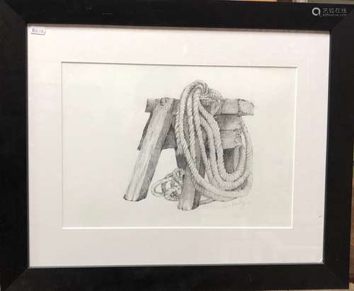 Janet Bradley - Two pencil studies