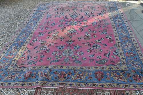 An antique Persian Lilihan/Meshed carpet