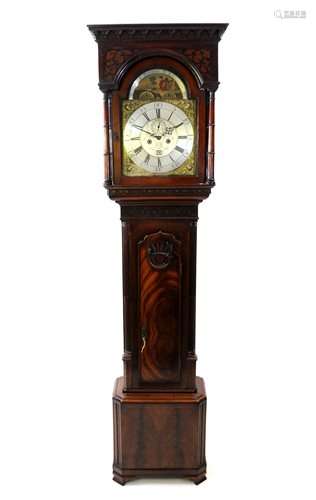 A George III mahogany cased longcase clock, Jacob Housman Lancaster