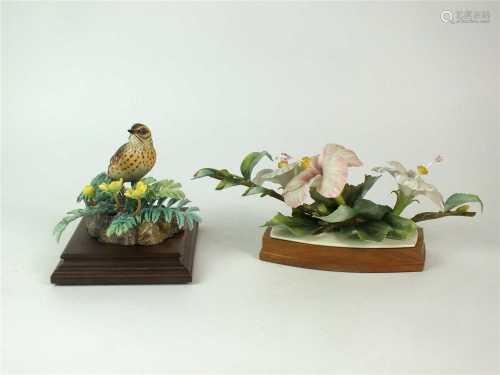 Two Royal Worcester models