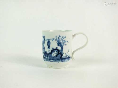 A rare Longton Hall coffee cup