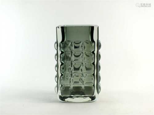 A Czech Sklo Union glass vase attributed to Frantisek Vizner