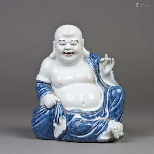 A MODEL OF BUDAI IN BLUE