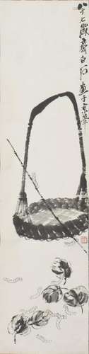 QI BAISHI (ATTRIBUTED TO, 1863-1957), SILKWORM