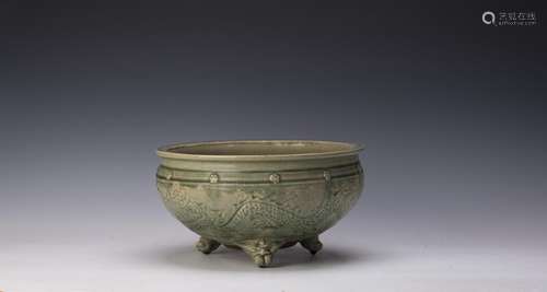 A CHINESE CELADON CENSER