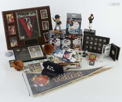 Large Group of Sports Memorabilia Michael Jordan